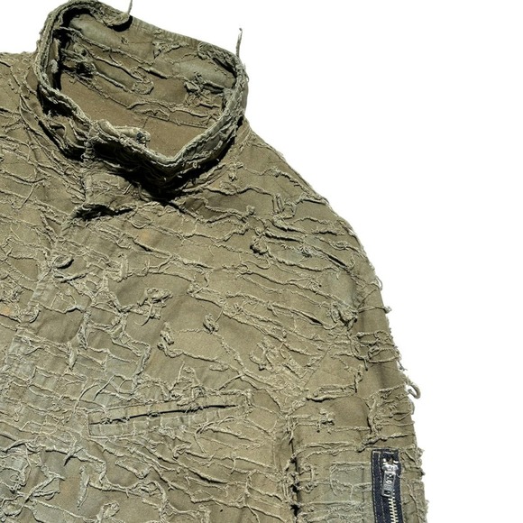 Shredded military m65 jacket - Picture 3 of 5